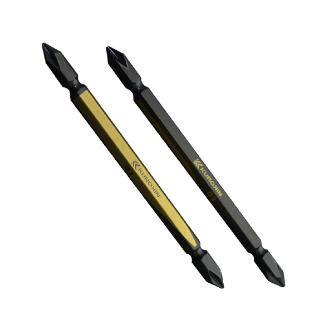 5102-110-BG フジ矢 純正品新品 両頭ビット(黒金・2本組)