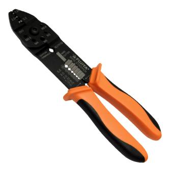 FA102 フジ矢 純正品新品 万能電工ペンチ(裸圧着端子用)
