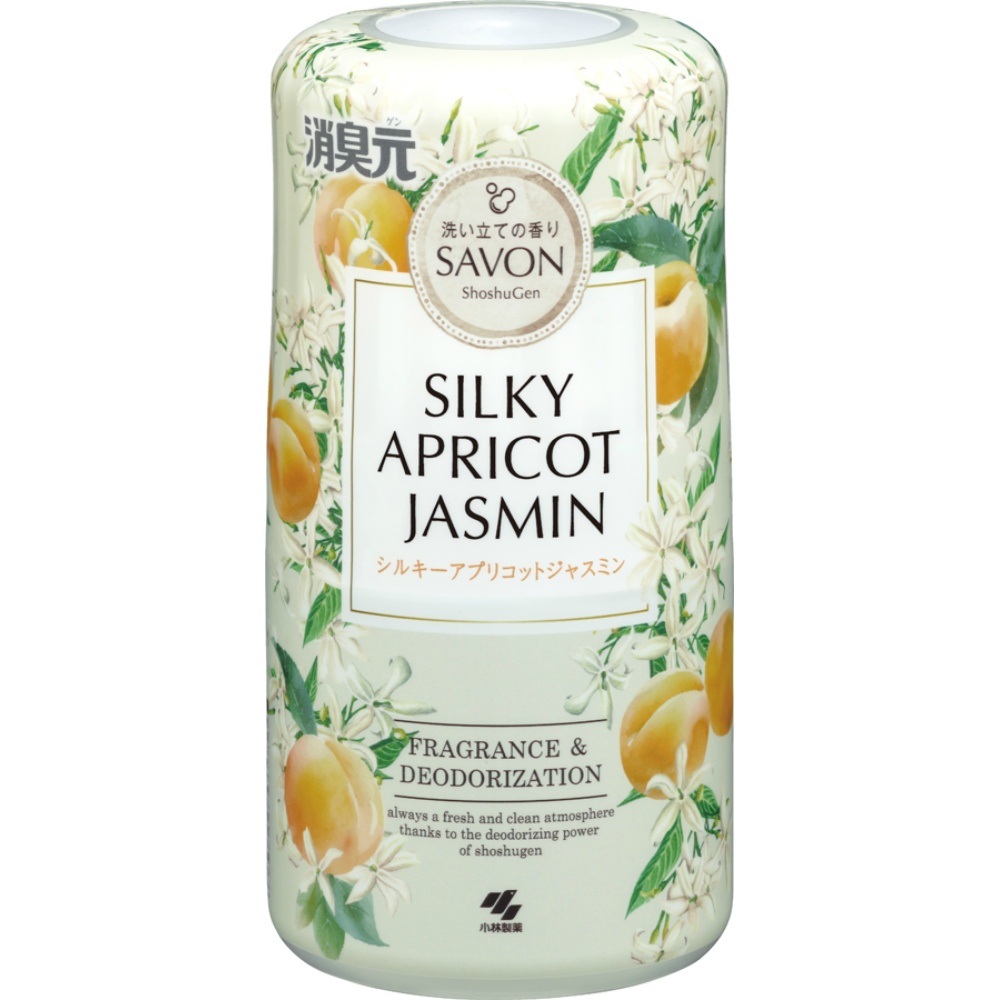 小林製薬 純正品 消臭元SAVON シルキーアプリコットジャスミン 4987072096710【単品販売。ケース販売ではございません。】