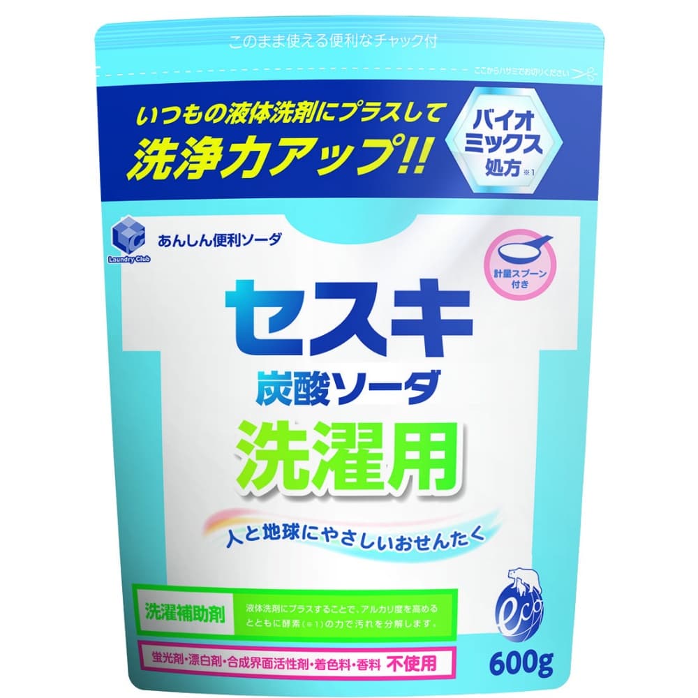 第一石鹸 純正品 ランドリークラブ セスキ炭酸ソーダ 洗濯用 600g 4902050324029【単品販売。ケース販売ではございません。】