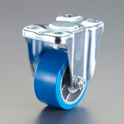 EA986PT-291 エスコ 100mm キャスター(固定金具付) (ナンシン SKH-100VUH)
