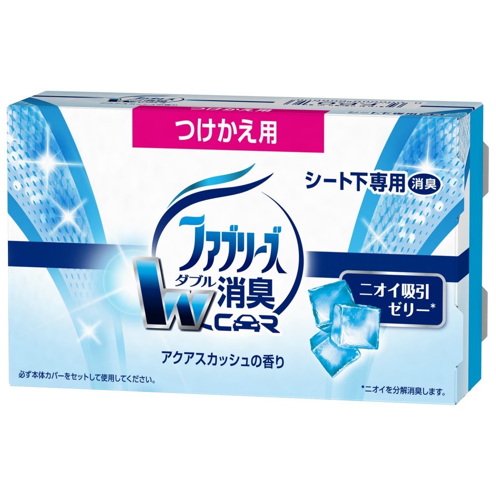 P&G 純正品 クルマ用置き型ファブリーズ アクアスカッシュの香り つけかえ用 4902430270717【単品販売。ケース販売ではございません。】