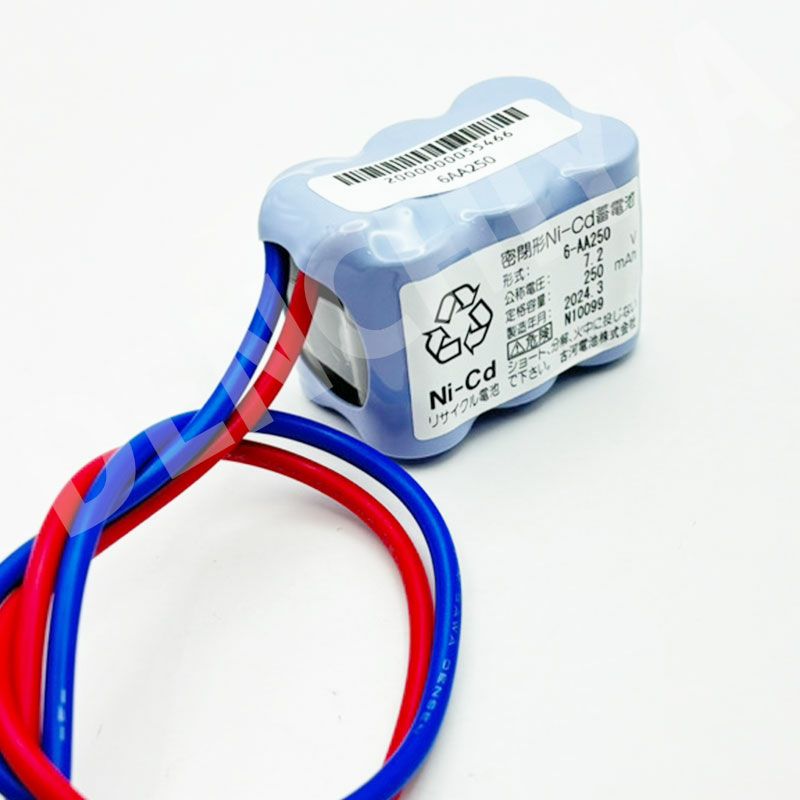 6-AA250 古河電池製 新品 非常警報用バッテリー 7.2V0.25Ah/5HR