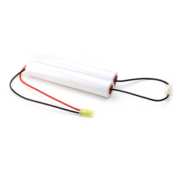 6N19AB相当品(同等品) 三菱電機製非常灯器具用交換電池 6.0V1800mAh<年度シール付き> コネクター付きそのまま取付できます。