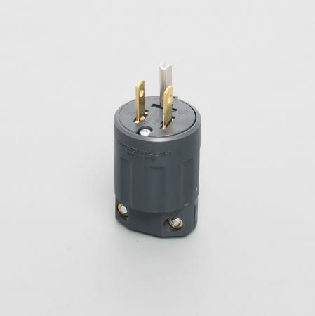 7112GN アメリカン電機 プラグ ナイロンカバー 接地形2P 15A 125V ＜平刃形 NEMA規格 5-15＞ 【全国一律送料450円】