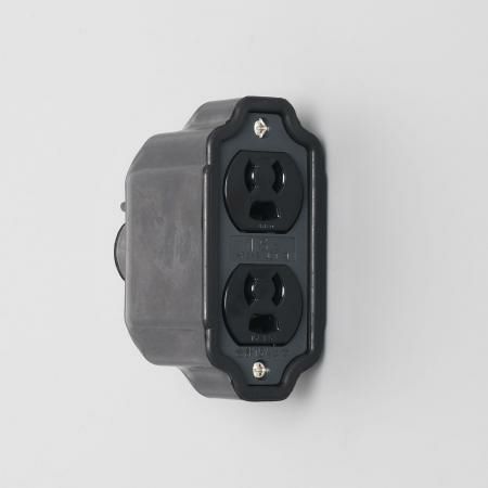 7113GRZ アメリカン電機 抜止形 ダブルコネクタボディ 接地2P 15A 125V