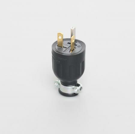 7212GR アメリカン電機 プラグ ゴムカバー 接地形2P 20A 125V <平刃形 NEMA規格 5-20>