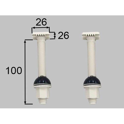 RK-122 LIXIL・INAX 純正部品 新品 取付ボルトキット トイレ部品 [RK-122]