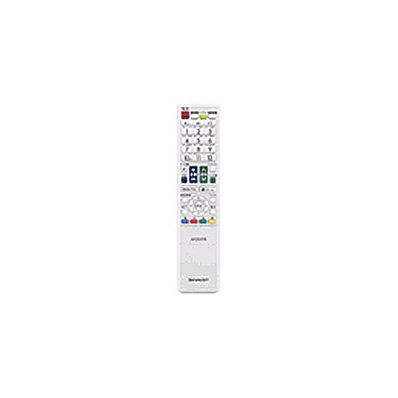 0106380416 シャープ 純正部品 液晶テレビ用 リモコン<ホワイト系> (LC-32J9 LC-40J9)