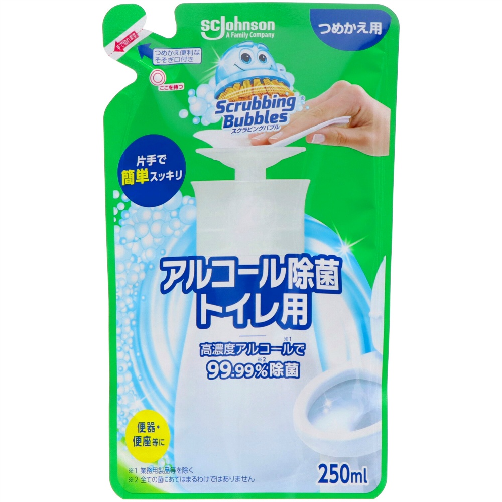 ジョンソン 純正品 スクラビングバブル アルコール除菌トイレ用 つめかえ用 4901609016545【単品販売。ケース販売ではございません。】