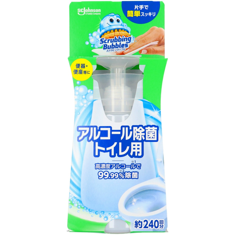 ジョンソン 純正品 スクラビングバブル アルコール除菌トイレ用 本体 4901609016538【単品販売。ケース販売ではございません。】