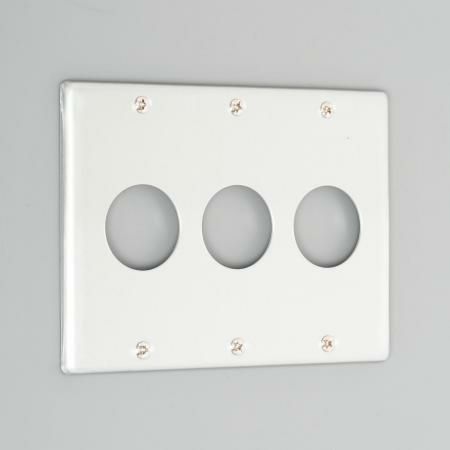 8073A アメリカン電機 新金プレ-ト 小穴3ケ用 P:101