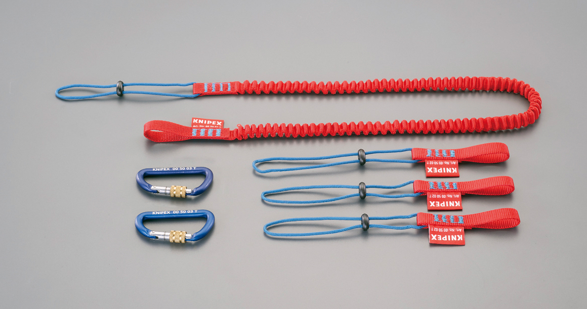 EA983SL-153 エスコ セーフティーループセット(6点) (KNIPEX(クニペックス) 005004TBK)