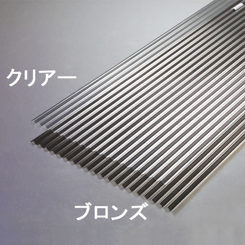 EA952CA-111 エスコ 1220x655mm ポリカ波板(クリアー/10枚) (アイリスオーヤマ(IRIS OHYAMA) NIPC-405)