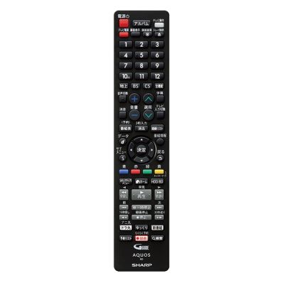 0046380293 シャープ 純正部品 ブルーレイディスクレコーダー用 リモコン(004 638 0293)