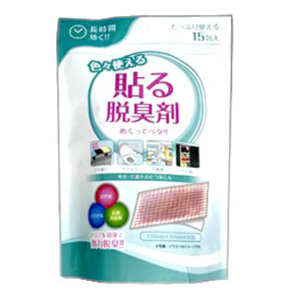 豊田化工 純正品 貼る脱臭剤 4935904215983【単品販売。ケース販売ではございません。】