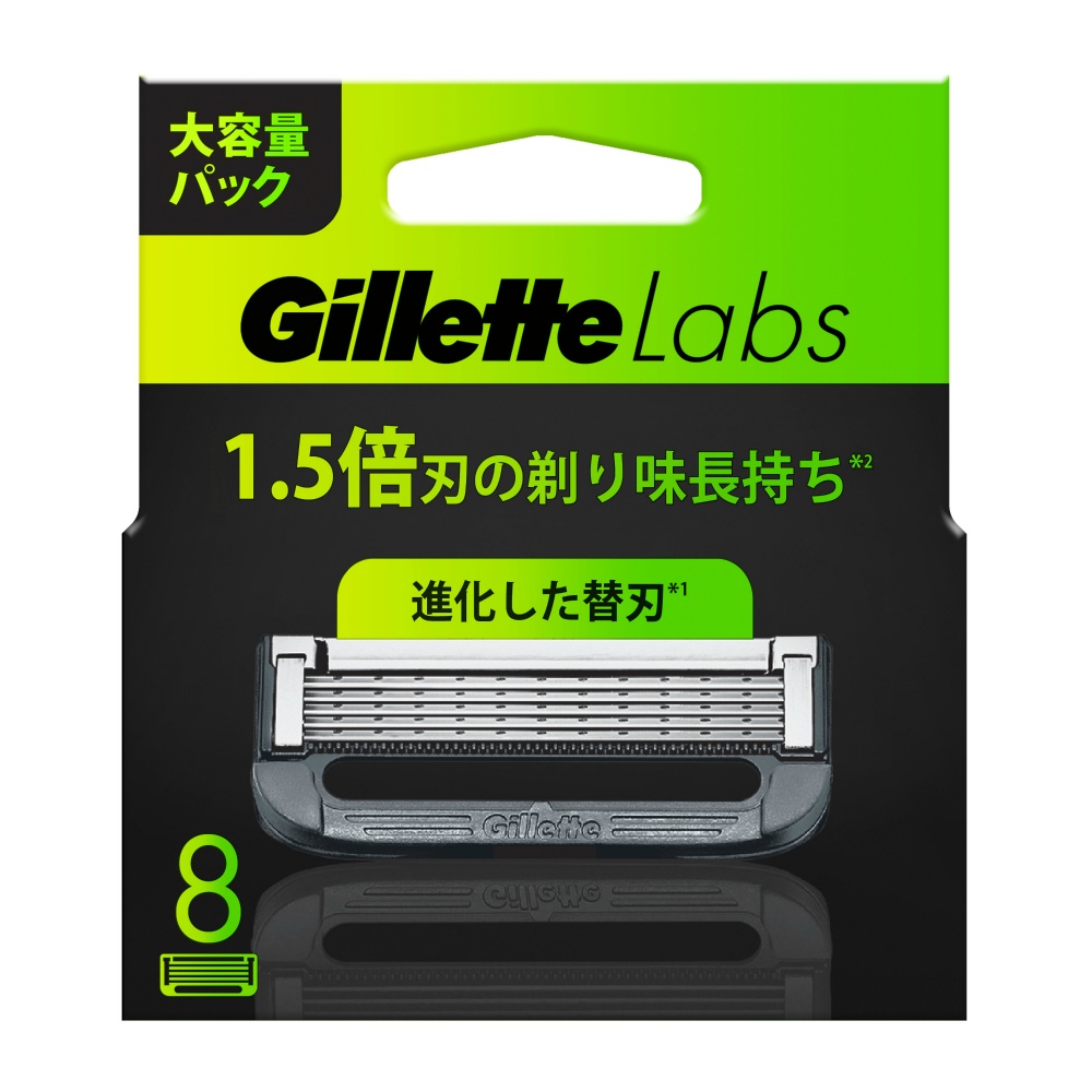 ジレット 純正部品 ジレットラボ角質除去バー搭載替刃8B【単品販売。ケース販売ではございません。】