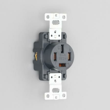 9220 アメリカン電機 平刃形 埋込コンセント 接地3P 20A 250V