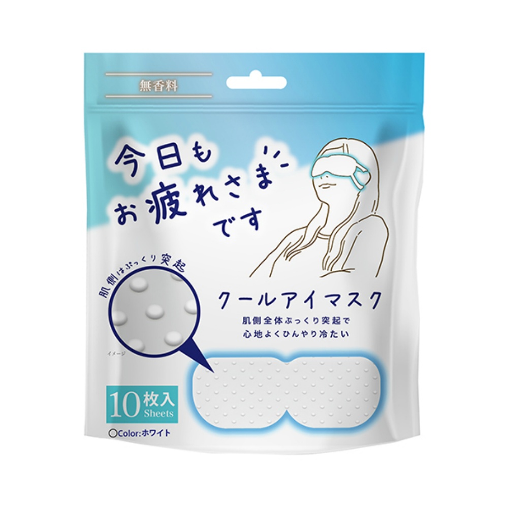 10個 純正品 粒々クールアイマスク 無香料 4571621443669【単品販売。ケース販売ではございません。】