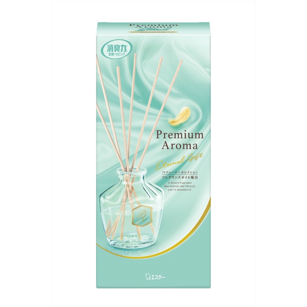エステー 純正品 お部屋の消臭力Premium Aroma Stick 本体 エターナルギフト 4901070130757【単品販売。ケース販売ではございません。】