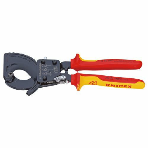 9536-250 絶縁ケーブルカッター 1000V(ラチェット式 KNIPEX(クニペックス)