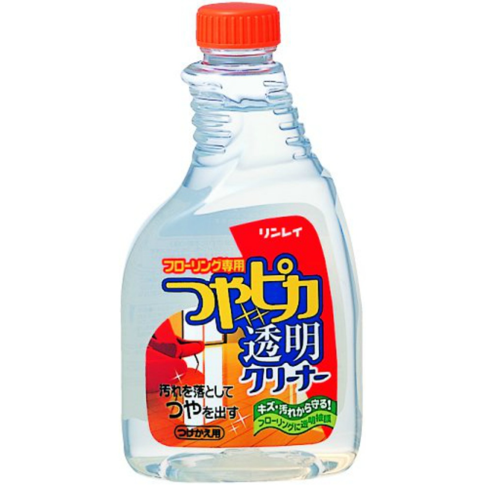 リンレイ 純正品 ツヤピカ透明クリーナー 付替え 500ml 4903339423310【単品販売。ケース販売ではございません。】