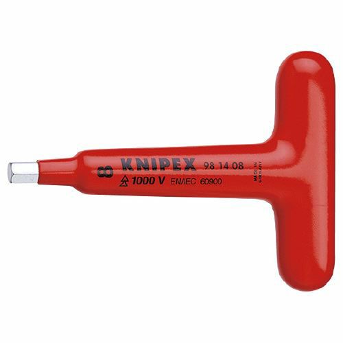9805-13 絶縁T型ソケットレンチ 1000V KNIPEX(クニペックス)