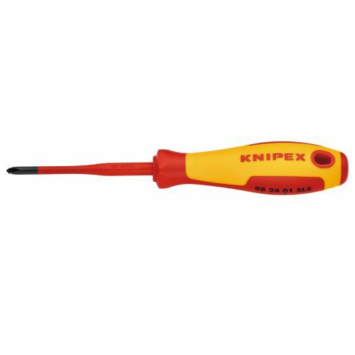 9824-01SLS スリム絶縁ドライバー (プラス/マイナス) KNIPEX(クニペックス)