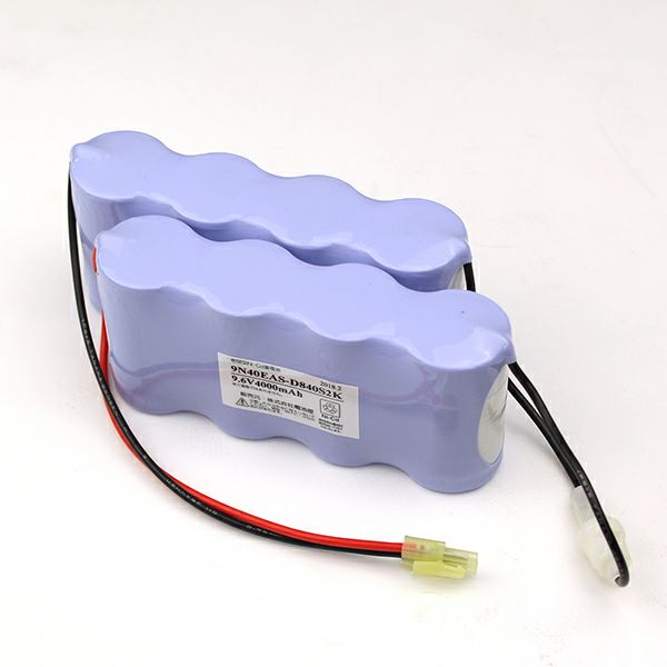 9N40EA相当品(同等品) 9.6V4000mAh<年度シール付き> コネクター付きそのまま取付できます。