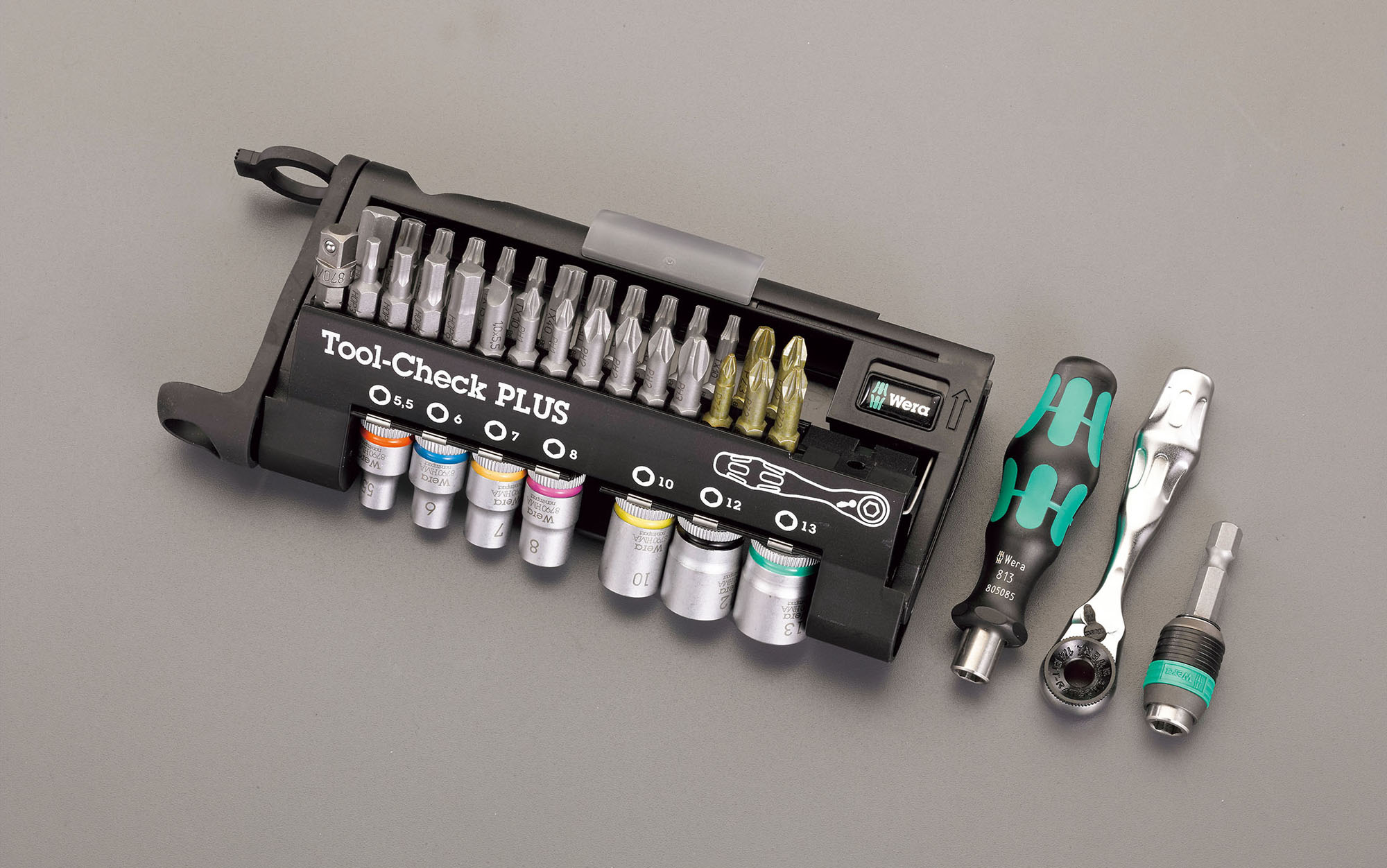EA562WC-1 エスコ ラチェットドライバー&ソケットセット (Wera 056490)