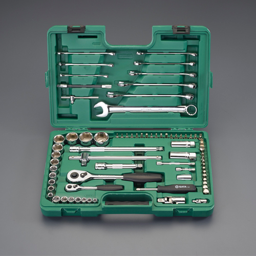 EA687DA エスコ 1/4"・1/2"DR ソケットレンチ・スパナセット (SATA 09519)