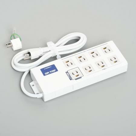 A8921 アメリカン電機 抜止形 OAタップ8ケ口 連動4ヶ口+非連動3ヶ口 接地2P 15A 125V