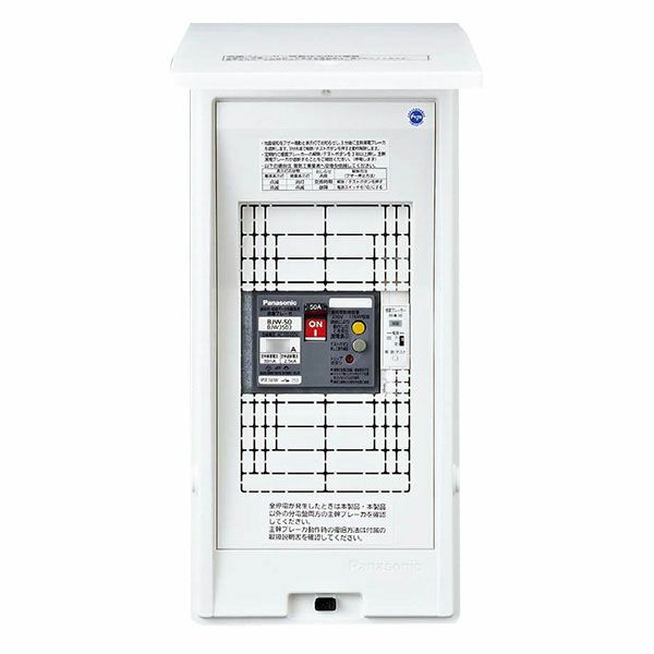 BQE32510Z パナソニック 震度5以上の地震を感知すると主幹ブレーカーを強制遮断!他社製分電盤対応 感震リニューアルボックス 100A