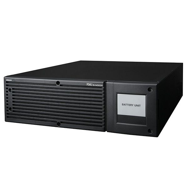 BUM300R オムロン製UPS(無停電電源装置)BU200RW増設バッテリ【代引不可】【時間指定不可】<メーカー直送品>