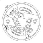BV4860 パナソニック 確認灯付感知器ベース(2信号感知器用) 【全国一律送料450円】