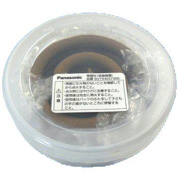 【中止品】BVT94057300 (BV9953後継品) パナソニック 発煙材(渦巻線香)8巻入り