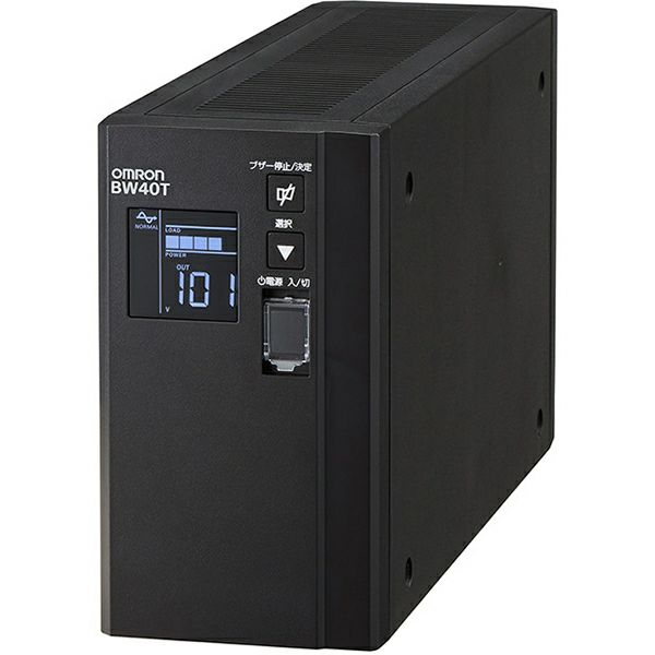 【在庫特価】BW40T オムロン製 常時商用UPS 正弦波 400VA/250W