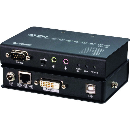 CE611 ATEN USB DVI HDBaseT ミニKVM エクステンダー (1920×1200@100 m)【発注単位:1】
