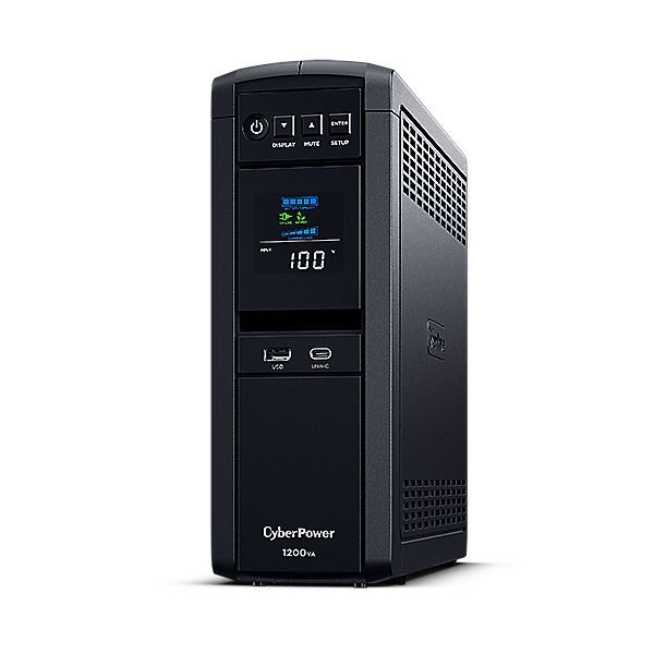 CP1200PFCLCD JP CyberPower(サイバーパワー)製 UPS(無停電電源装置) 1200VA/780W 正弦波 ラインインタラクティブ 【製品保証:3年先出しセンドバック】【時間指定不可】