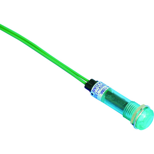DA-10ML-AC/DC100V-G サカズメ LED表示灯 DA-10ML (AC/DC100V接続) Φ10 緑【発注単位:1】