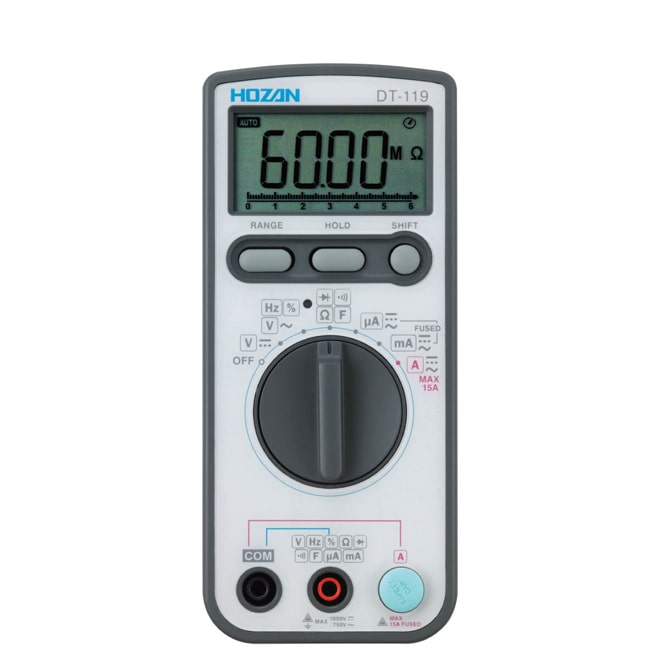 DT-119-TA ホーザン 新品 デジタルマルチメータ（校正証明書付） HOZAN
