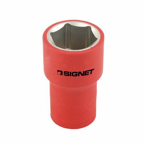 E41422 1/2DR 絶縁ソケット 6角 22MM SIGNET(シグネット)