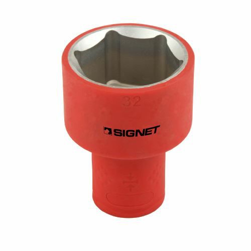 E41432 1/2DR 絶縁ソケット 6角 32MM SIGNET(シグネット)