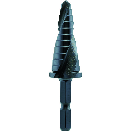 ESD-616S トップ工業 TOP 電動ドリル用六角シャンクスパイラルステップドリル 11段 穴あけ寸法Φ6~16【発注単位:1】
