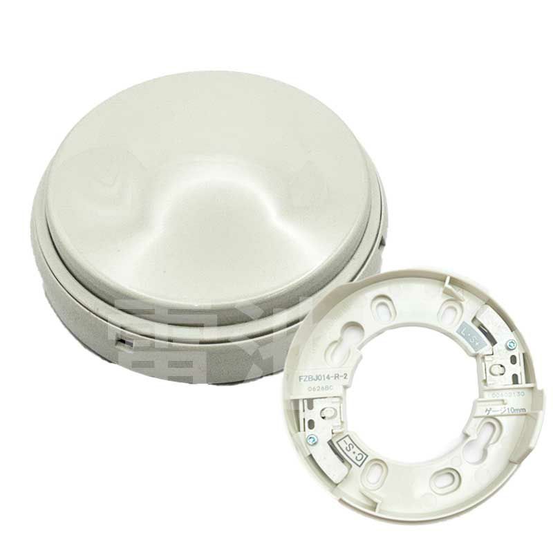 FDPJ206-R 能美防災 新品 差動式スポット型感知器2種 露出型 ヘッドFDPJ206-D・ベースFZBJ014-R-2付 【全国一律送料450円】