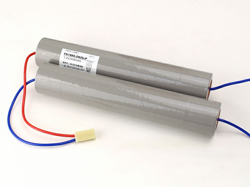 FK158相当品 電池屋製 新品 パナソニック製非常灯用交換電池 7.2V3500mAh<年度シール付き> コネクター付きそのまま取付できます。