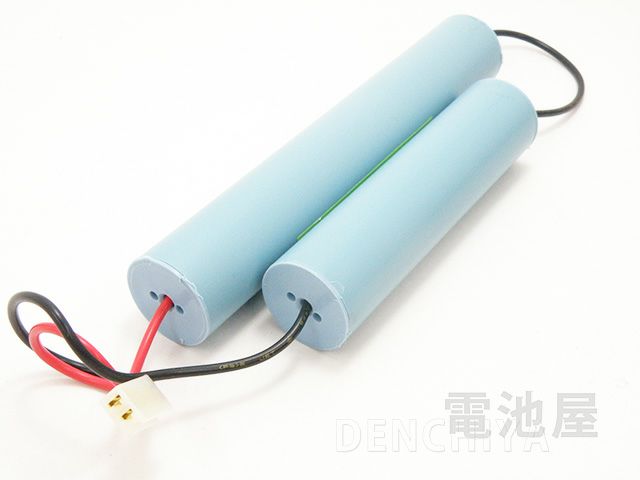 FK642相当品 電池屋製新品 パナソニック製非常灯用交換電池＜FK344/FK859相当品(同等品)＞ 6.0V2500mAh＜年度シール付き＞ コネクター付きそのまま取付できます。