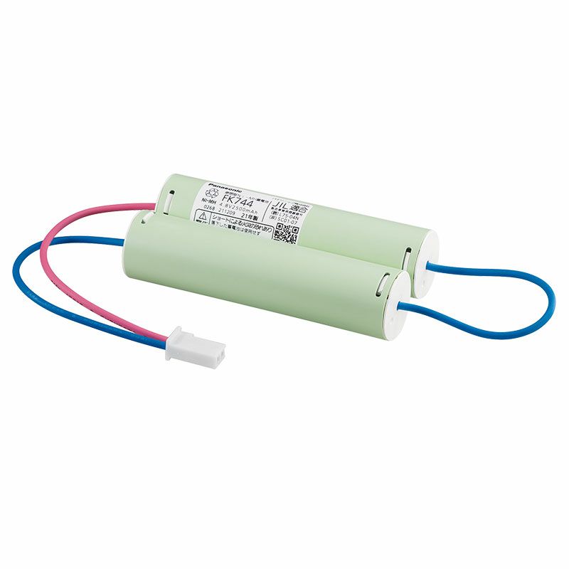 FK744 パナソニック 純正品新品 非常灯器具用交換電池  メーカー純正品 4.8V2500mAh  [SOU]