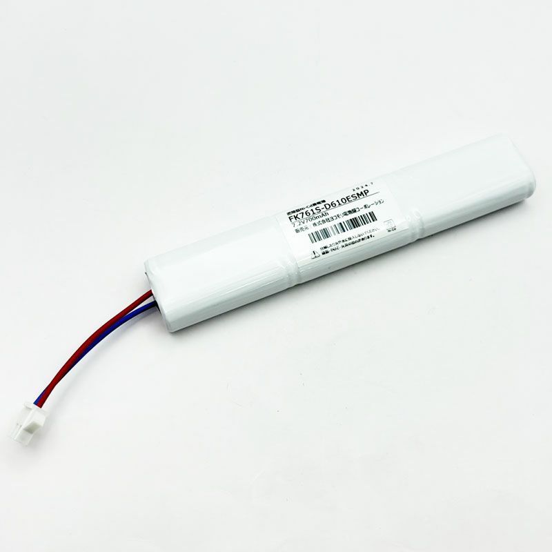 FK761相当品 電池屋製 新品 誘導灯用交換電池 7.2V700mAh FK128相当品<年度シール付き> コネクター付きそのまま取付できます。