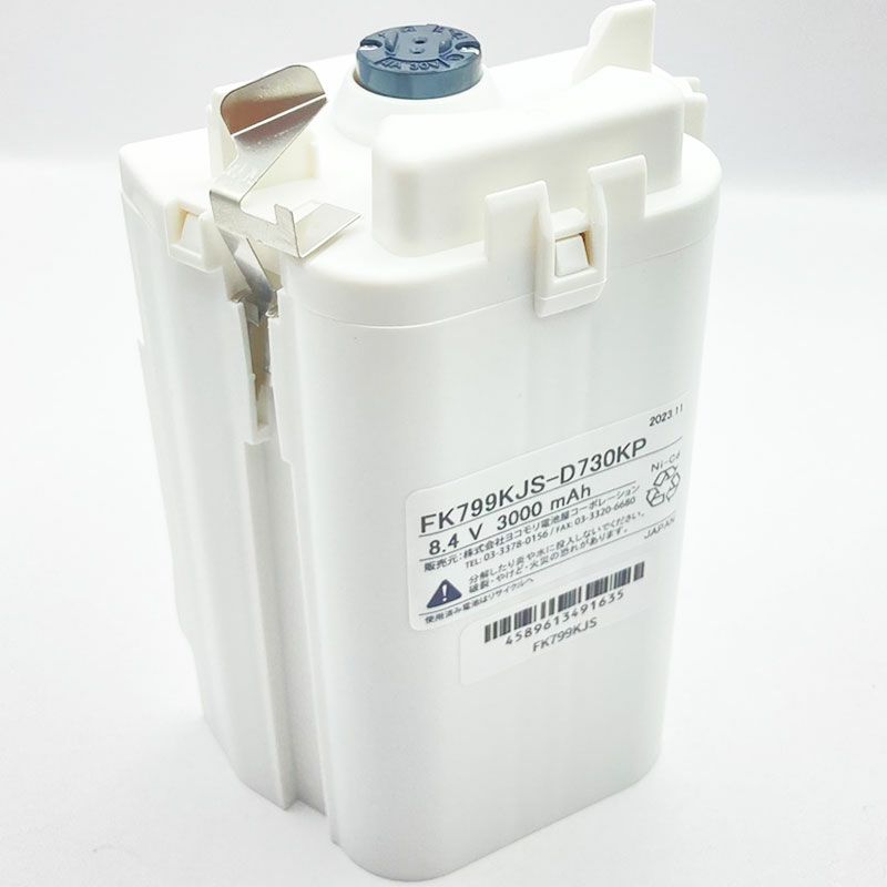 FK799KJ相当品 電池屋製新品 パナソニック製非常灯用交換電池 8.4V3000mAh  FK799K相当品 コネクター付きそのまま取付できます。